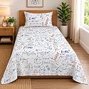 Cottington Lane Cotton Single Bedsheet 68x90 Inch