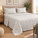 Cottington Lane Pure Cotton King Bedsheet with