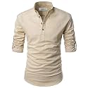 Cotton 4 Button Kurta For Men