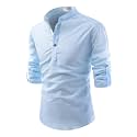 Cotton 4 Button Kurta For Men