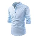 Cotton 4 Button Kurta For Men