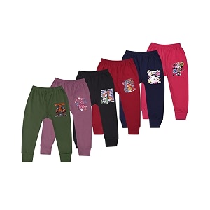 cotton baby boys39 pyjamas printed boys and girls cotton pajama pants unisex baby pajamas kids baby track pant pack of 6 multicolour