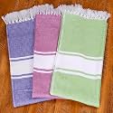Cotton Bath Towel Turkish Style Light Weight Towels for Men Large Size Cotton 30" x 60" inch Quick Absorbtion &amp; Fast Drying Bath Towel for Women(Pack of 3)
