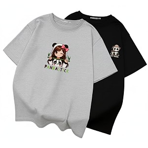 Cotton Blend Drop Shoulder Oversized Baggy Fit