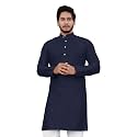 Cotton Blend Full Sleeve Long Plain Kurta