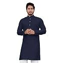 Cotton Blend Full Sleeve Long Plain Kurta
