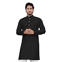 Cotton Blend Full Sleeve Long Plain Kurta