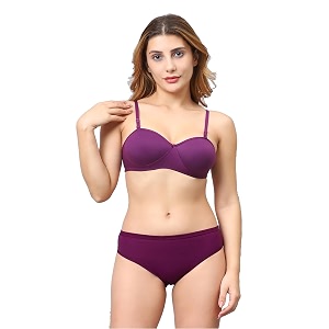 Cotton Blend Light Padded Non Wired Full