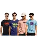 Cotton Blend Regular Fit Half Sleeve Printed