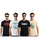 Cotton Blend Regular Fit Half Sleeve Printed