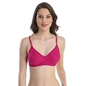 Cotton Blend Seamless Bra for Womens