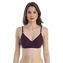 Cotton Blend Seamless Bra for Womens