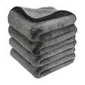 Cotton Bolls Textiles Microfiber Vehicle Washing  Cloth