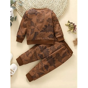 Cotton Boys Sweatshirt and Jogger Set