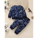 Cotton Boy39s Sweatshirt and Jogger Set 
