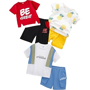 Cotton Clothing Sets for Baby Boys