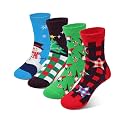 COTTON DAY Kids Boys Crew Dress Socks Bright Colorful Pattern Design