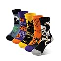 COTTON DAY Kids Boys Crew Dress Socks Bright Colorful Pattern Design