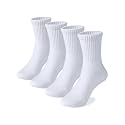 COTTON DAY Unisex School Kids Boys Girls Soft Combed Cotton Athletic Socks