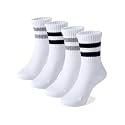 COTTON DAY Unisex School Kids Boys Girls Soft Combed Cotton Athletic Socks