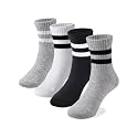 COTTON DAY Unisex School Kids Boys Girls Soft Combed Cotton Athletic Socks