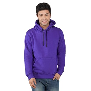 Cotton Fleece Heavyweight 350 GSM Plain Hoodie