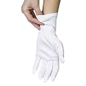 Cotton Gloves for Dry Hands Sleeping, Moisturizing Overnight, 3 Pairs L