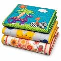 Cotton Godadi for New Born (Pack of 3) | Bedding Set with Mattress for 0 to 2 Years | Soft Washable Gadda Gaddi Newborn Bedding Portable Mat 45 x 72.5 cm