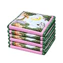 Cotton Godadi Pack of 6 for Newborn | Mattress Bedding Set for 0 to 2 Years | Soft Washable Godari Gadda Jungle Theme