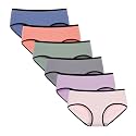 Cotton Hipster Panties for Women Mid Rise Underwear Full Coverage Soft Ladies Underwear Pack