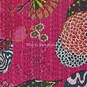 Cotton Kantha Embroidery Cushion Cover 16x16-inches Set