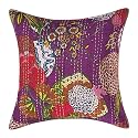 Cotton Kantha Embroidery Cushion Cover 16x16-inches Set