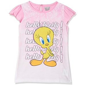 Cotton A-Line Knee-Length Girls Dresses Jumpsuits