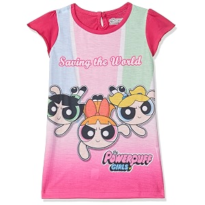 Cotton A-Line Knee-Length Girls Dresses Jumpsuits