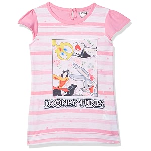 Cotton A-Line Knee-Length Girls Dresses Jumpsuits