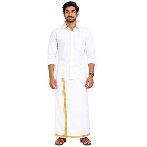 Cotton Lungi for Men South Indian