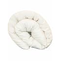Gaialoop Cotton Mattress - Handmade Ogranic Cotton Floor Mattress | Mattress Single Bed 2.5x6 | Gadda (Organic White Cotton, 2.5 x 06 FT)