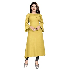 Cotton Plain Solid 3 4 Sleeve