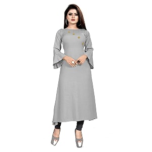 Cotton Plain Solid 3 4 Sleeve