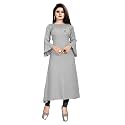 Cotton Plain amp Solid 34 Sleeve A-Line