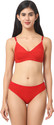 Cotton Plus Bra Panty Set Solid