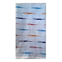 Cotton Pochampally ikat unstitched blouse, Kurthi, long frock fabric material for women (1 meter, 2 meters &amp; 3 meters)
