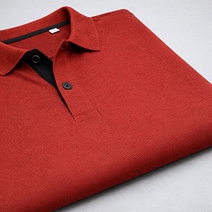 Cotton Polo T-Shirt for Men Solid