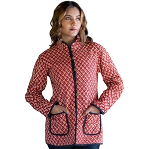 Cotton Quilted Jacket for Winter Warm