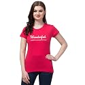 Cotton Regular Fit Printed Half Sleeves T-Shirt