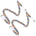 HEEPDD Colorful Bird Rope Perch Bendable Climbing