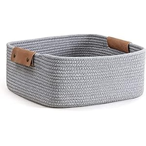 Cotton Rope Storage Basket 30x20x10 CM Home