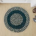 Cotton Round Doormat for BathroomHandmade Cotton Doormat