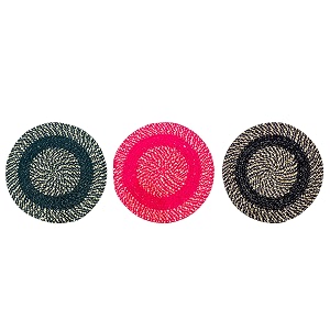 Cotton Round Doormat for EntranceHandmade Cotton Doormat