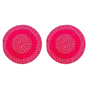 Cotton Round Doormat for EntranceHandmade Cotton Doormat